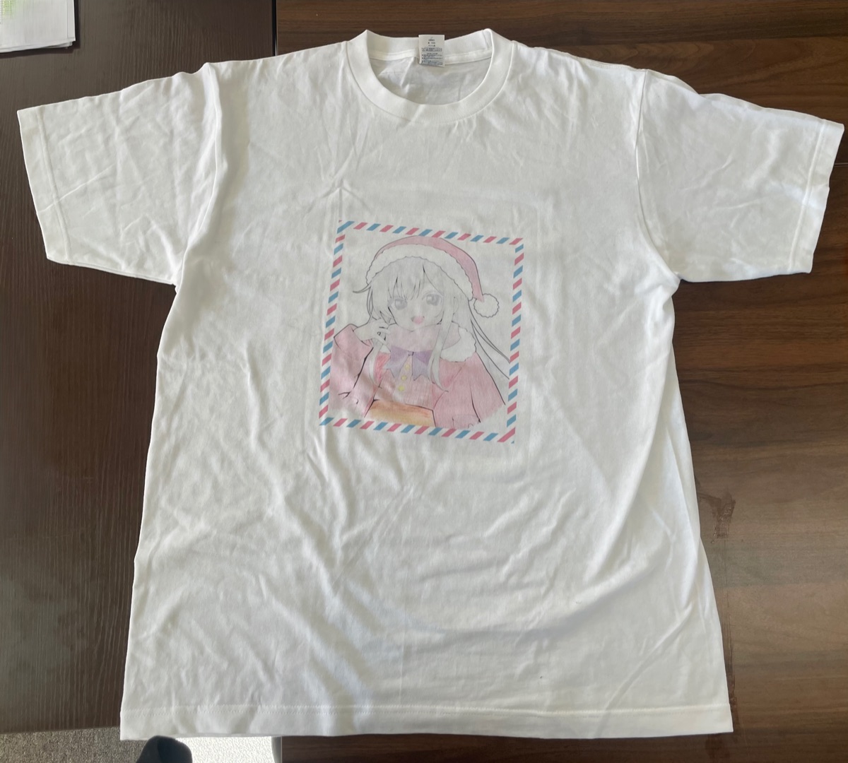 利用者のイラストを使ったオリジナルTシャツ